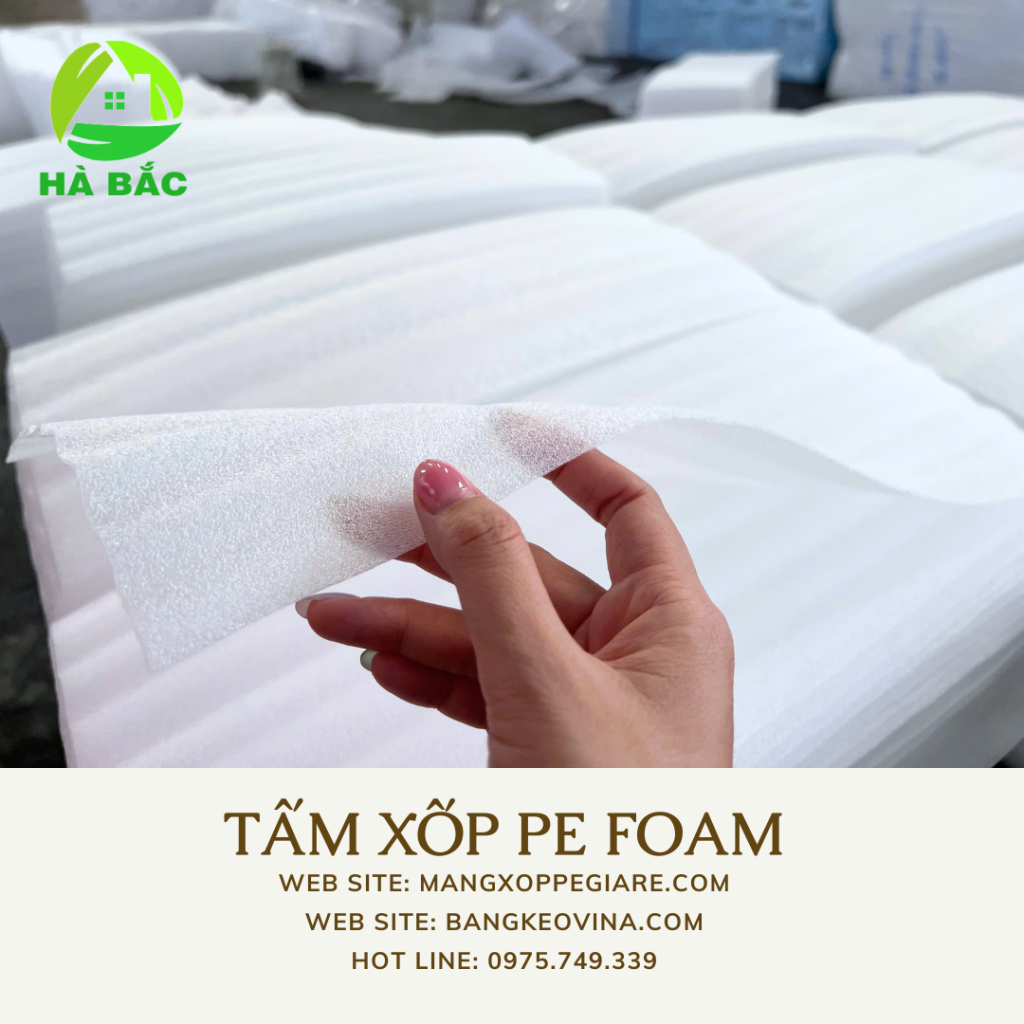 foam 2mm bọc hàng tại Bắc Giang