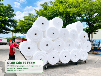 PE Foam 1mm Đống Đa Hà Nội dạng cuộn