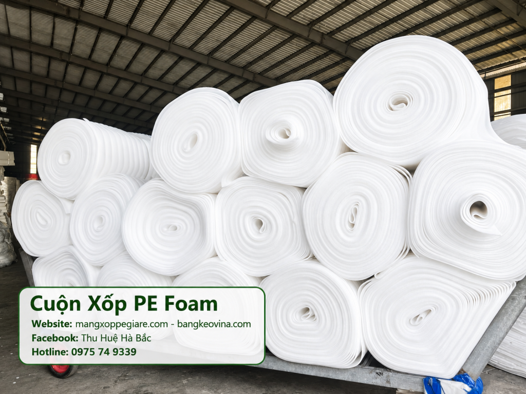 PE Foam đóng gói KCN Yên Phong giá tốt
