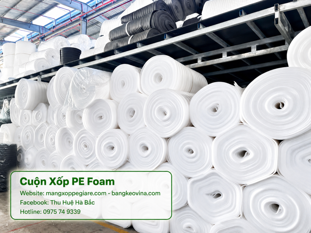 foam 3mm bọc hàng tại Bắc Giang