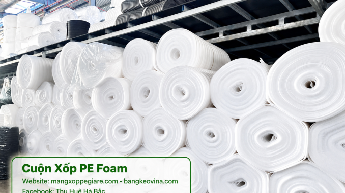 foam 3mm bọc hàng tại Bắc Giang
