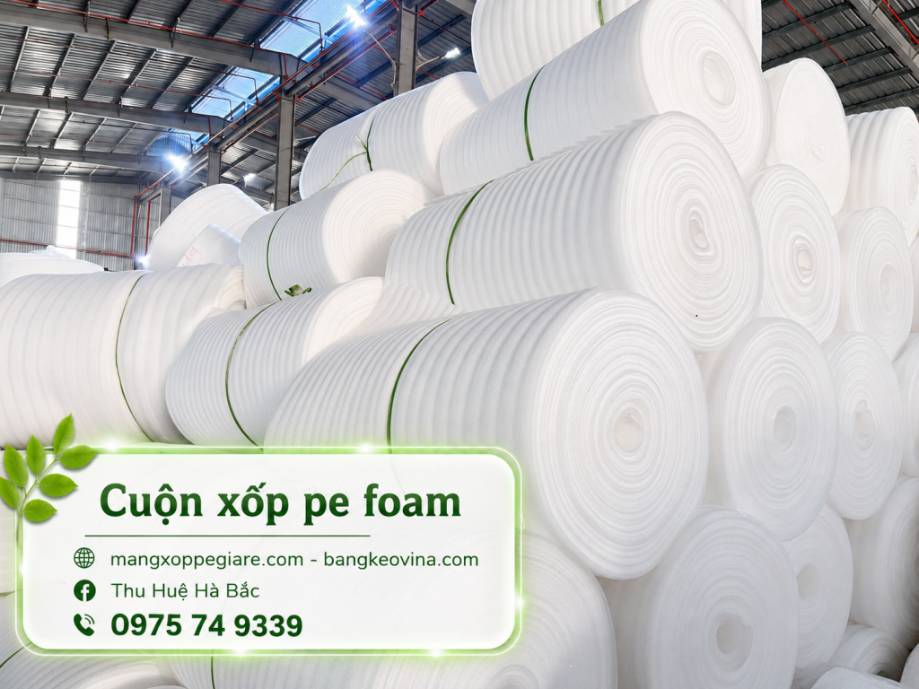 PE Foam 1mm Thường Tín Hà Nội dạng cuộn