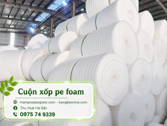 PE Foam 2mm KCN Yên Phong dạng cuộn