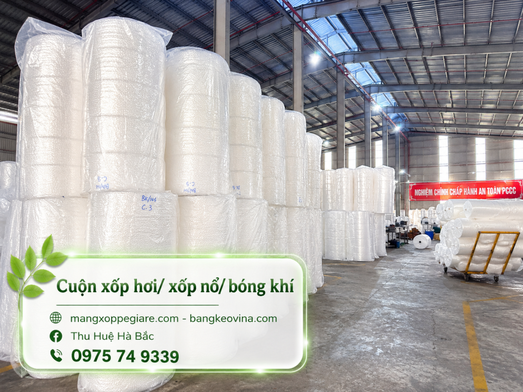 màng xốp hơi Thuận Thành, Bắc Ninh bọc hàng