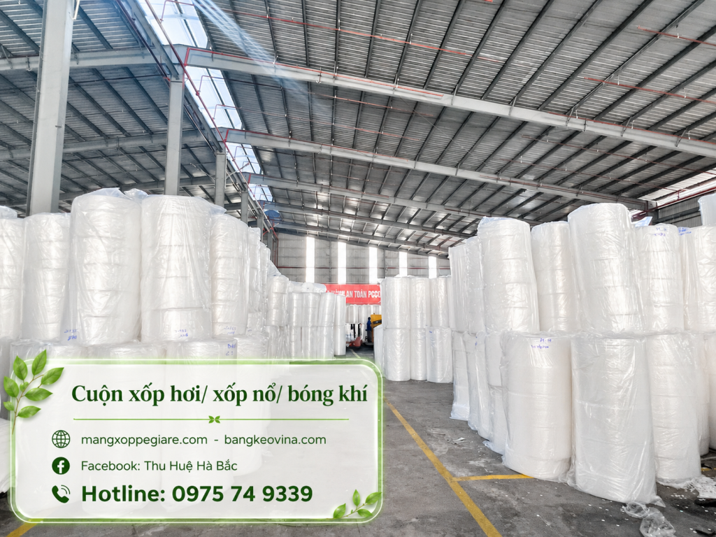 cuộn xốp hơi giá sỉ tại Thuận Thành, Bắc Ninh