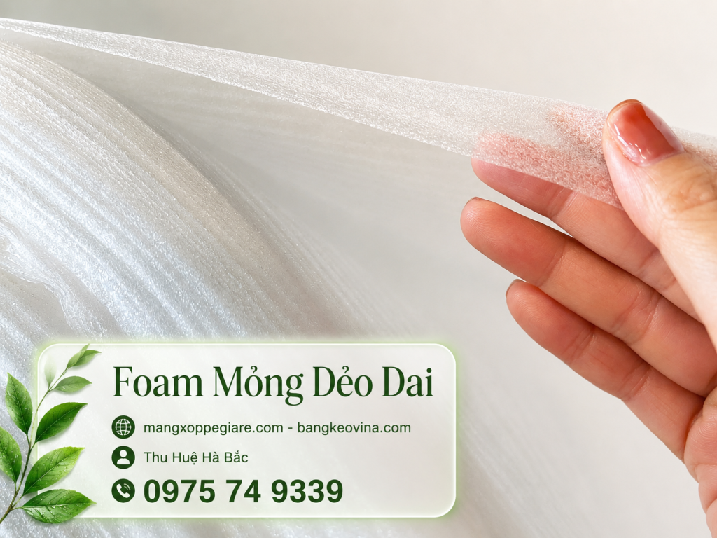 PE Foam đóng gói Thuận Thành, Bắc Ninh giá tốt