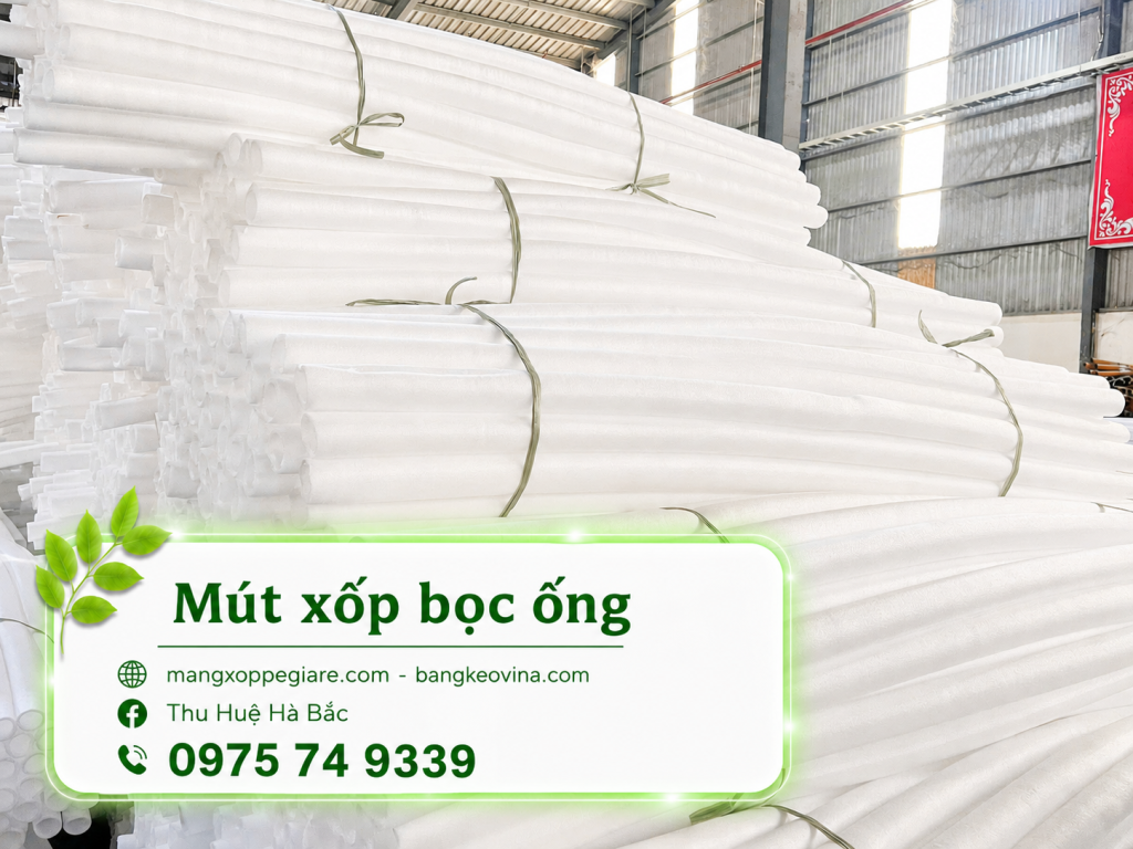 ống foam cắt đoạn theo bộ
