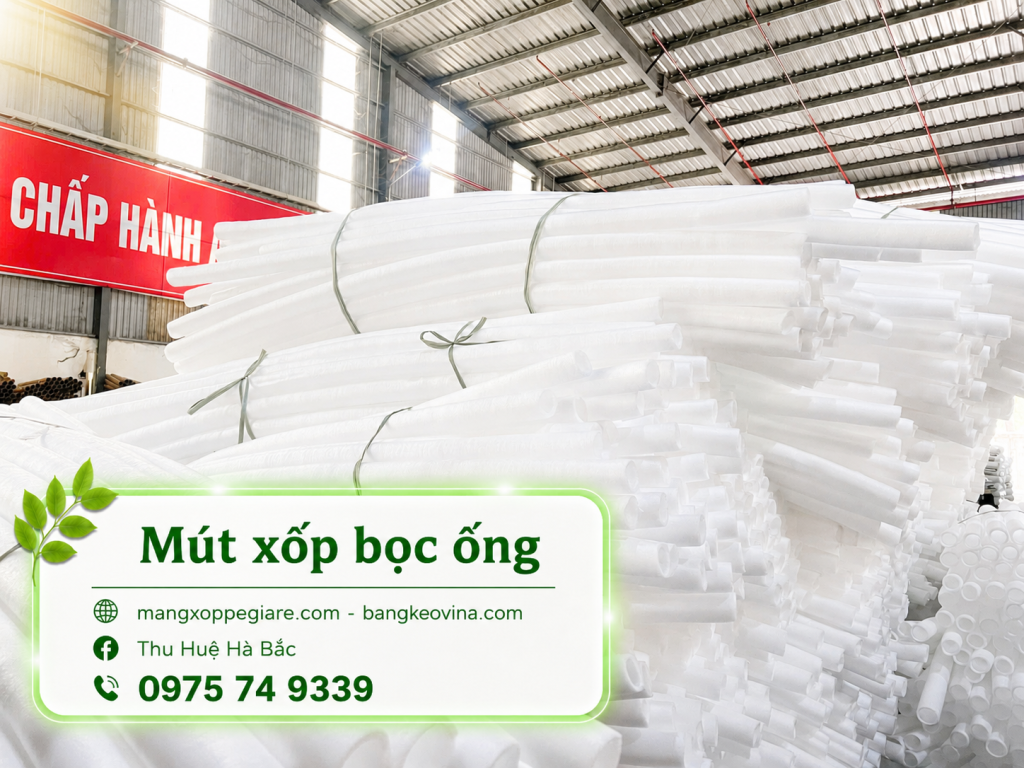 ống xốp chống trầy miền Bắc