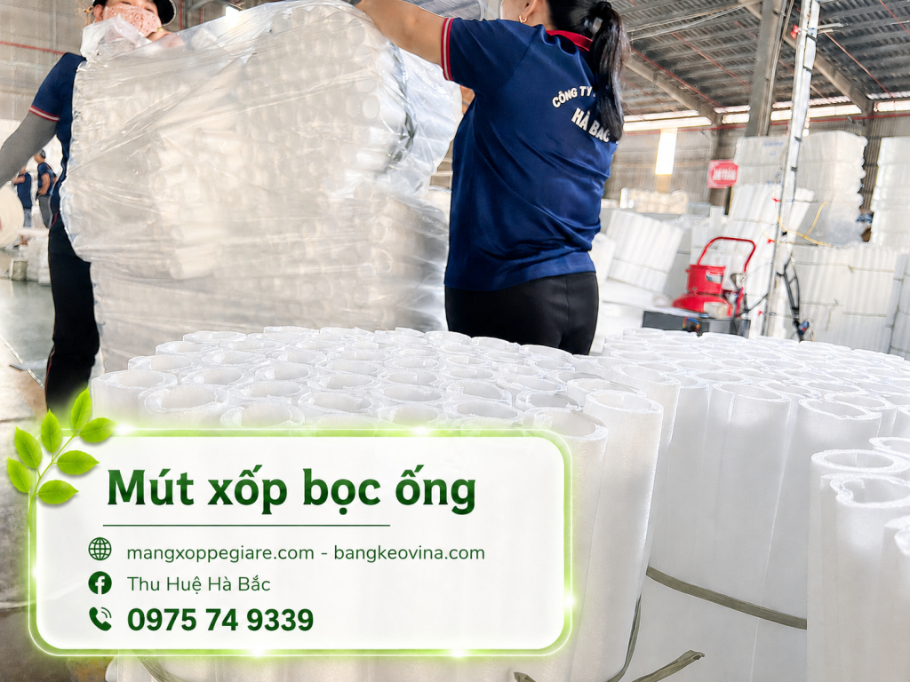 ống foam bọc cạnh miền Bắc