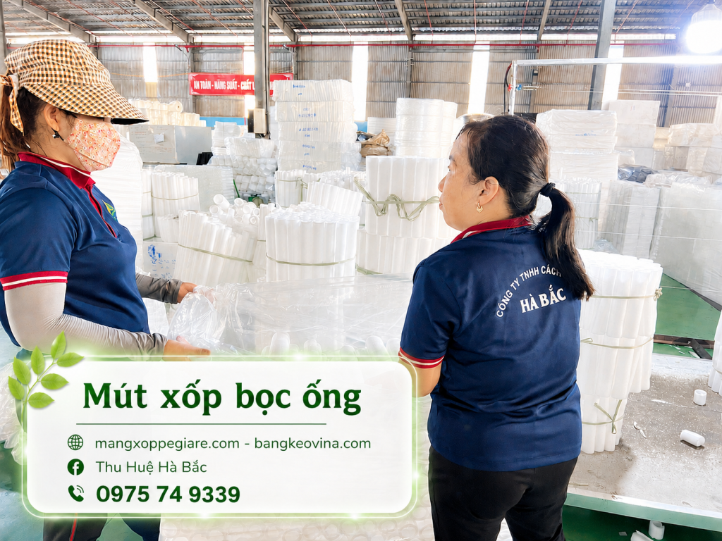 ống xốp chống trầy Bình Dương