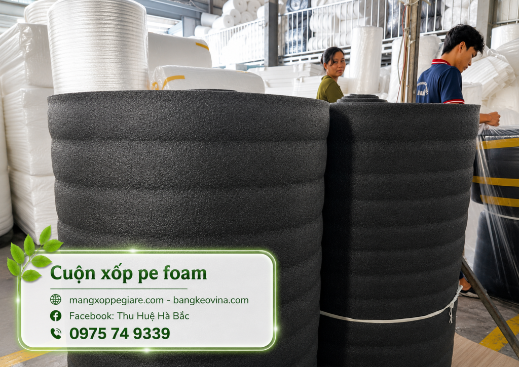 cuộn foam giao KCN Sóng Thần 1