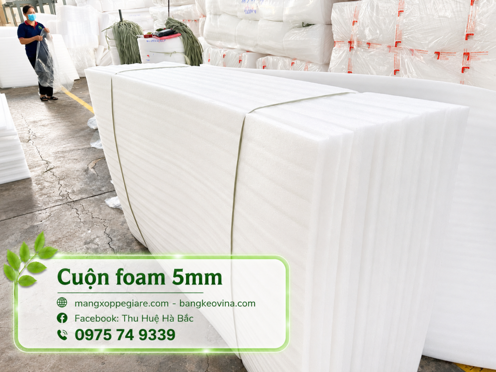 tấm foam dày đóng gói hàng hóa