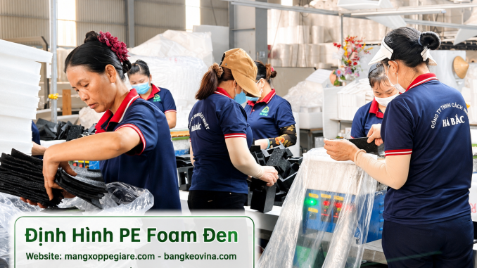 xưởng gia công foam đen TP HCM