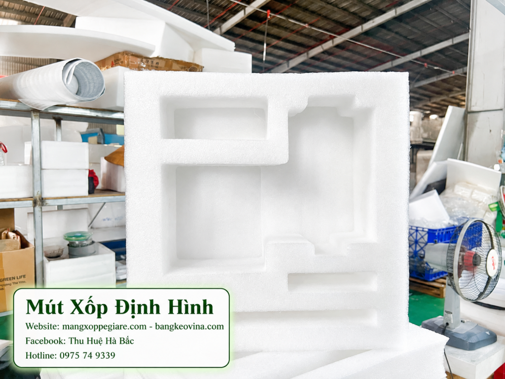 khay xốp định hình đựng sản phẩm và phụ kiện