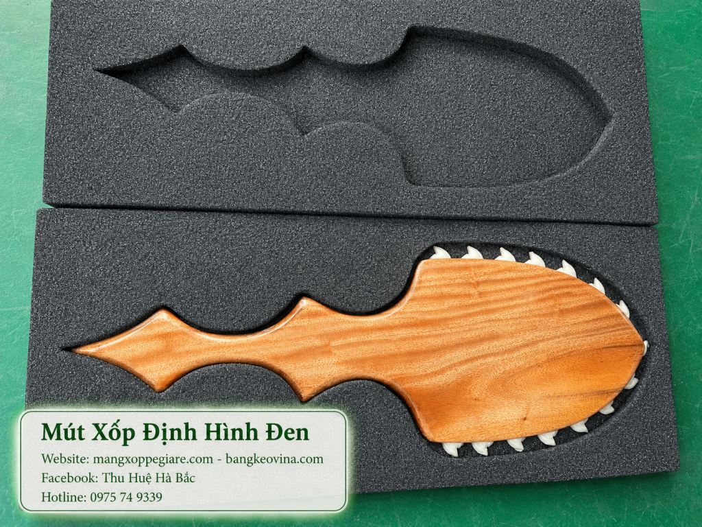 gia công xốp đen theo kích thước sản phẩm