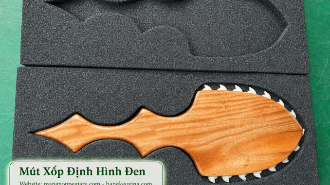 gia công xốp đen theo kích thước sản phẩm