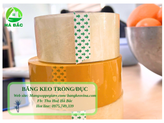 dùng băng keo đóng thùng niêm phong carton