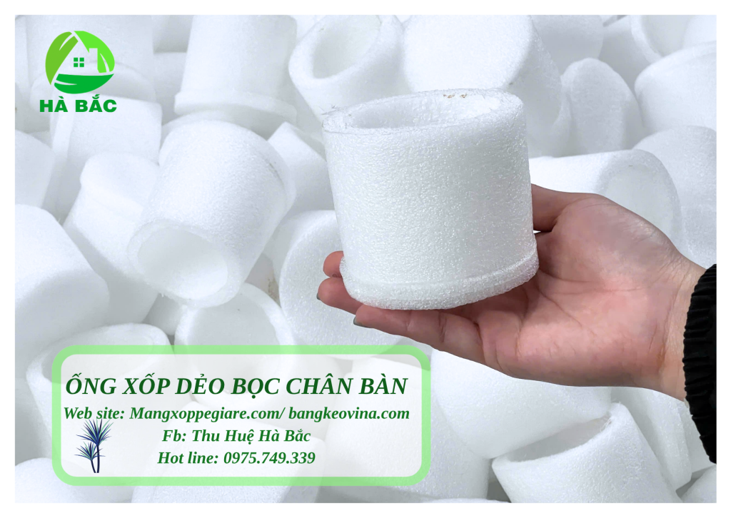 ống xốp cắt đoạn tại Bắc Giang