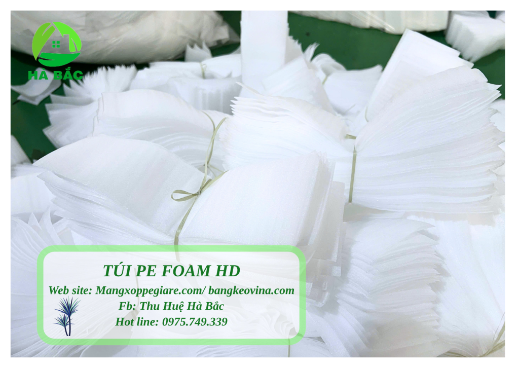 túi foam HD cấp theo bó