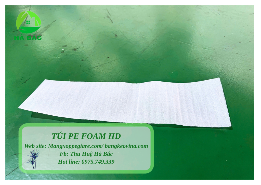 bảo vệ chi tiết nhô trước khi dùng túi foam