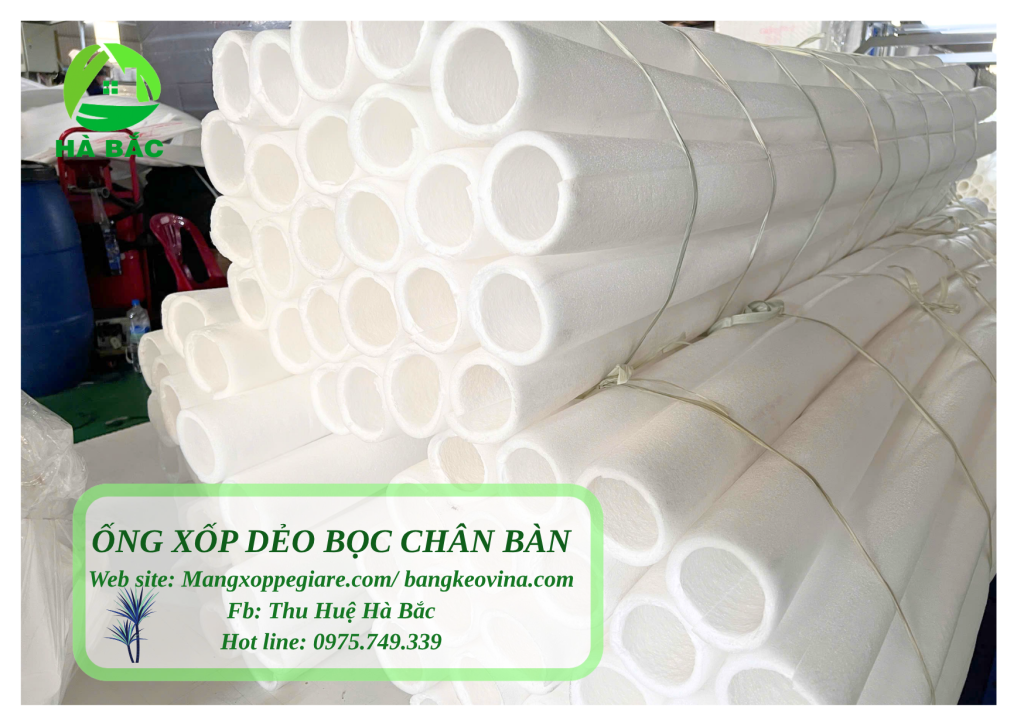 ống xốp dẻo Bắc Giang